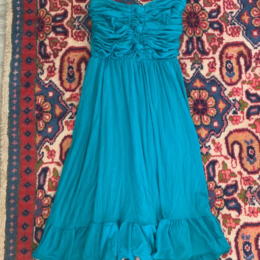Alya flowy beach dress green one size